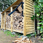 LogMaster Wandmontierter Holzspalter für einfaches Holzspalten zu Hause