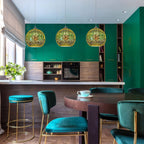 Prismora 3D Glass Dome Pendant Light - Colorful Modern