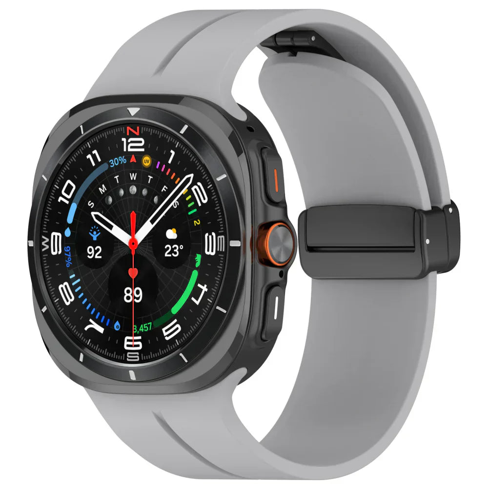 Nuvio シリコン磁気ストラップ for Samsung Galaxy Watch Ultra | Petprovac