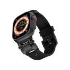 Meron Titanium-Head Silicone Band for Apple Watch | Petprovac