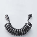 Szürke falra szerelhető bidé készlet kézi spriccelővel | Petprovac