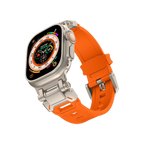 Meron Titanium-Head Silicone Band for Apple Watch | Petprovac