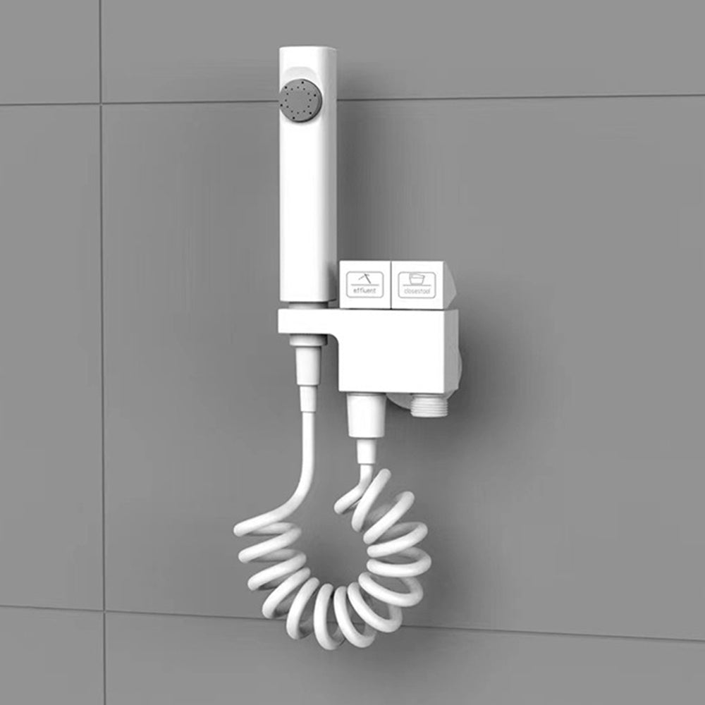 Miraqua kézi WC bidé permetező készlet kettős kimenetű szögcsappal | Petprovac