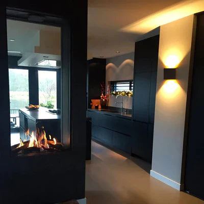 Lampu Dinding Aureon Tanpa Wayar USB Boleh Cas Semula Reka Bentuk Tanpa Kabel 65 Jam Cahaya Suasana