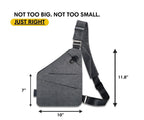 Anti-Theft Travel Bag – Hidden Zippers and Front-Facing Security