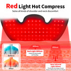 Enveloppement d'épaule – Thérapie par lumière rouge portable pour le soulagement du cou, des épaules et du haut du dos