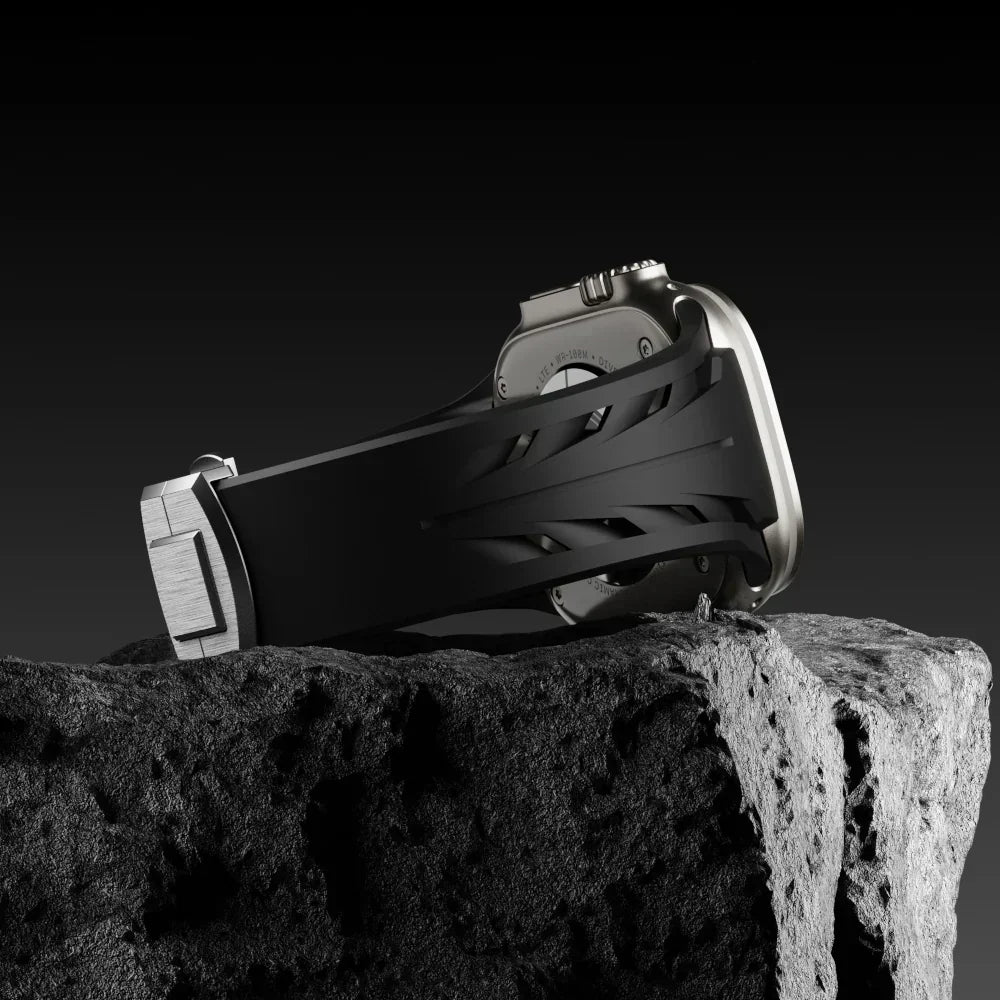 Liora FKM gummibånd med sommerfuglelås til Apple Watch | Petprovac