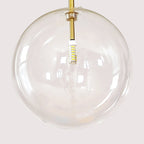 Aurelia Kugle Glas Loftlampe Middelalderinspireret