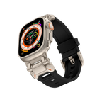 Meron Titanium-Head Silicone Band for Apple Watch | Petprovac