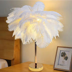 FeatherLuxe Glow-lampe | Mykt stemningslys for stuer