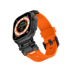 Meron Titanium-Head Silicone Band for Apple Watch | Petprovac