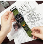 Kaltreaktives Stoffschlaufenband für Apple Watch