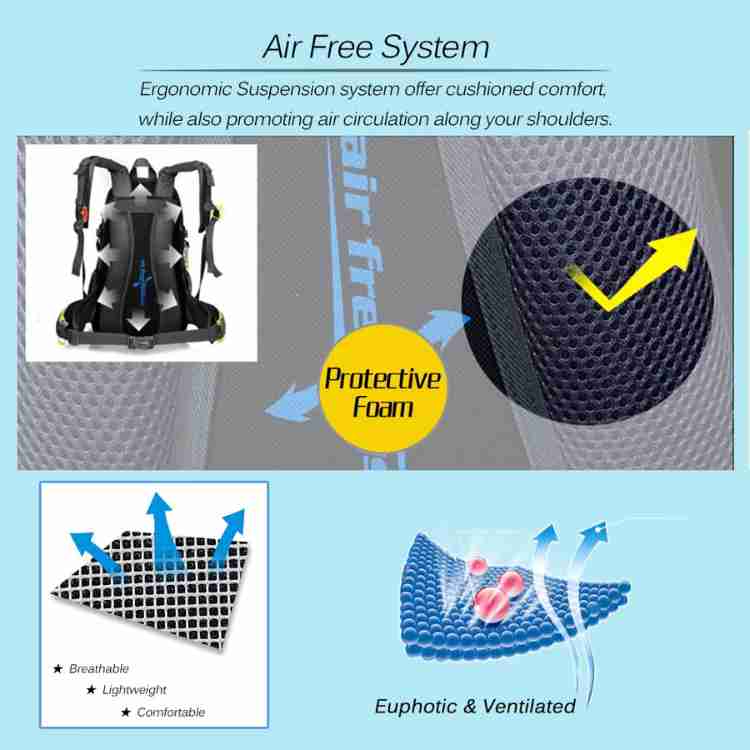 カベロ 40リットル 防水 登山用 背負い袋 多数の袋付き