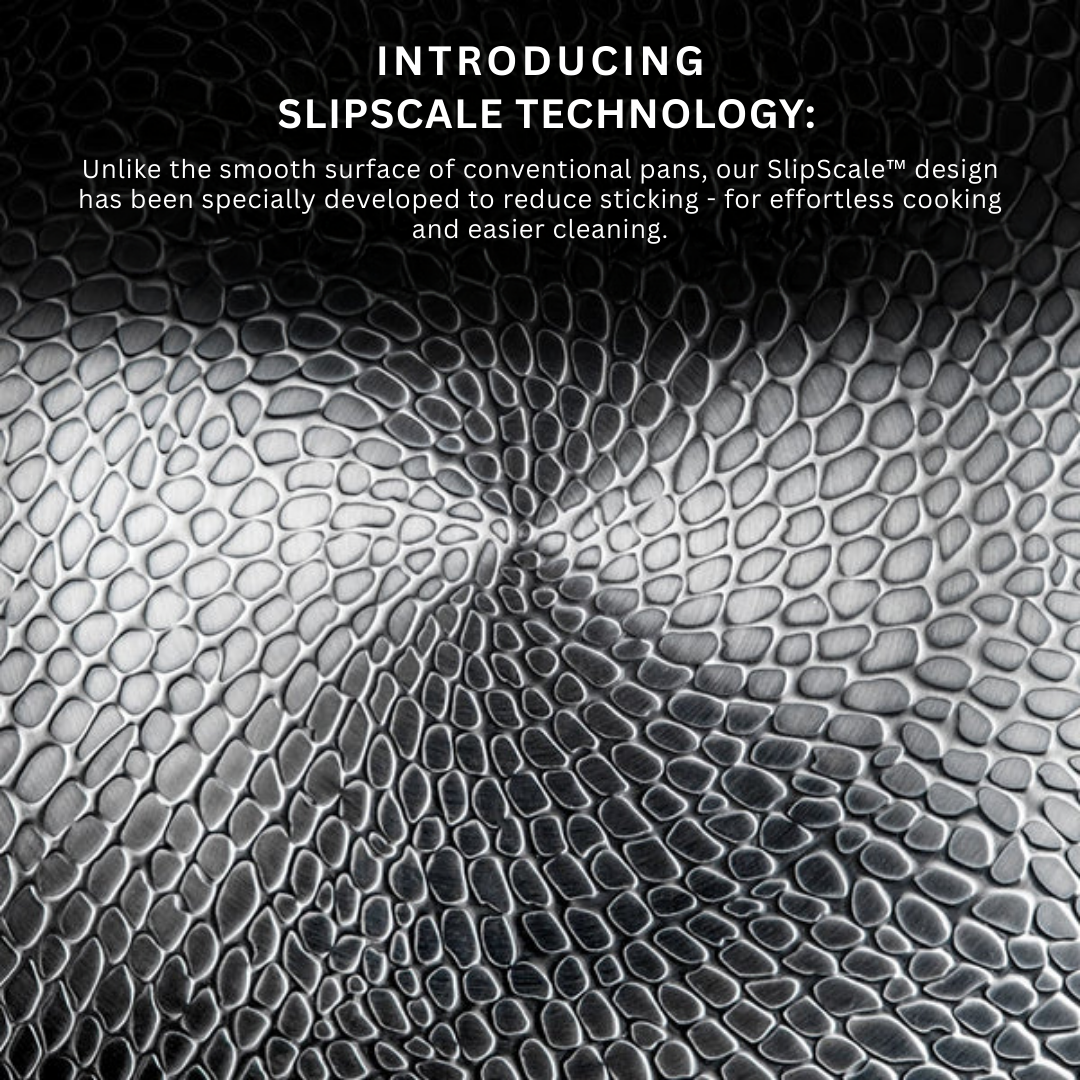 Kuali Menggoreng Nonstick Dalaman Titanium Tulen NovaTi Tiada Salutan Memasak Selamat