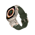 Meron Titanium-Head Silicone Band for Apple Watch | Petprovac