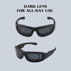 Gafas de sol polarizadas para motocicleta VoltRider con lentes UV400