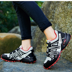 NexaStride レディース カラーブロック 軽量 ランニングシューズ 一日中快適