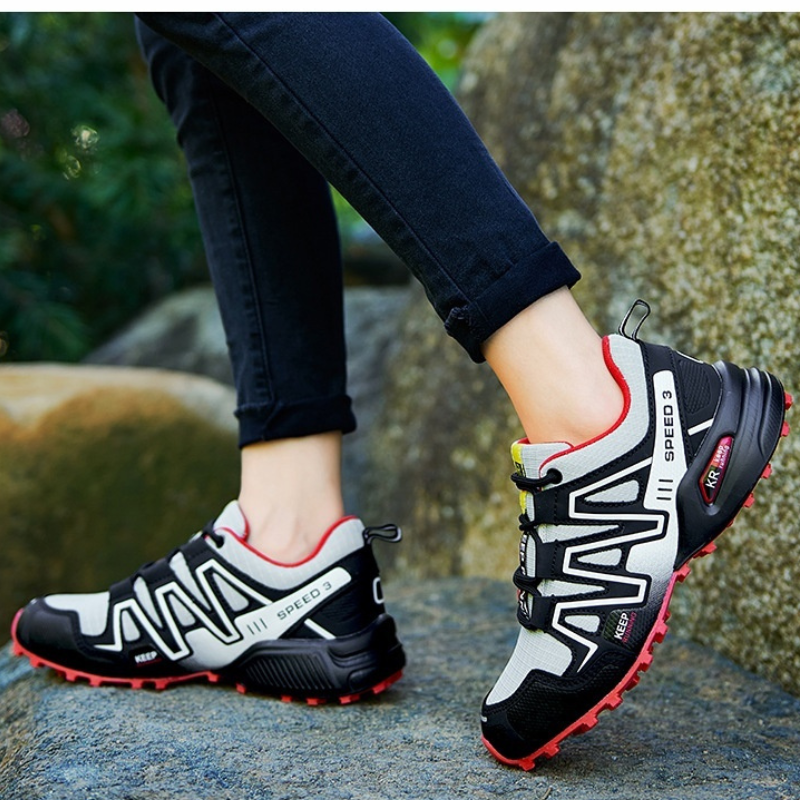 NexaStride レディース カラーブロック 軽量 ランニングシューズ 一日中快適