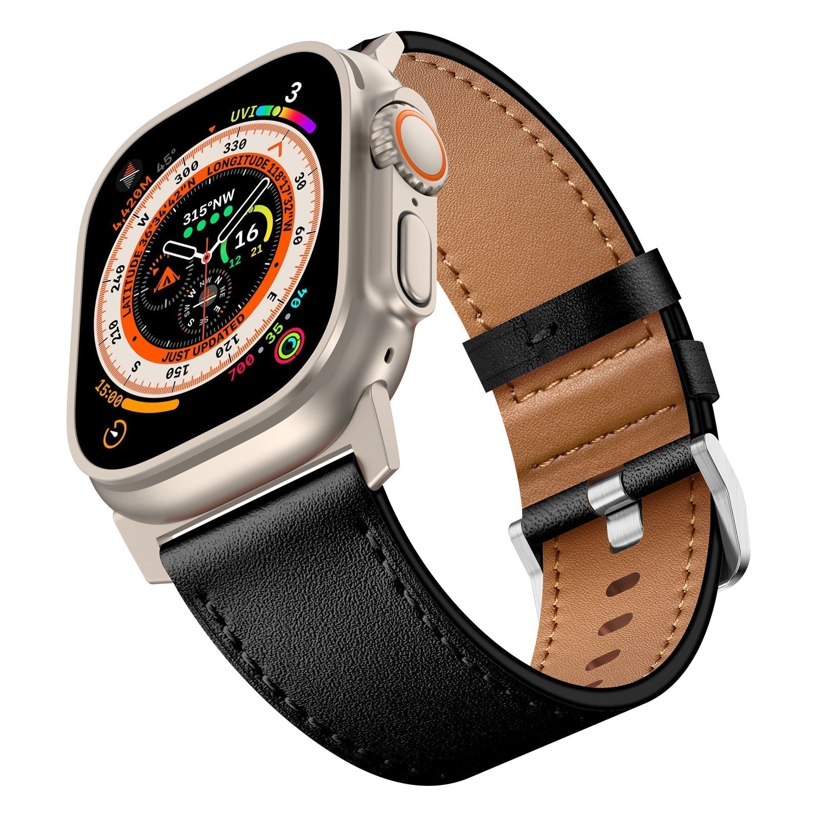 リッジウッド レザー ストラップ Apple Watch用
