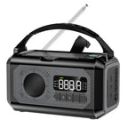 Weather Radio With 12Ah Solar Crank And NOAA AM FM