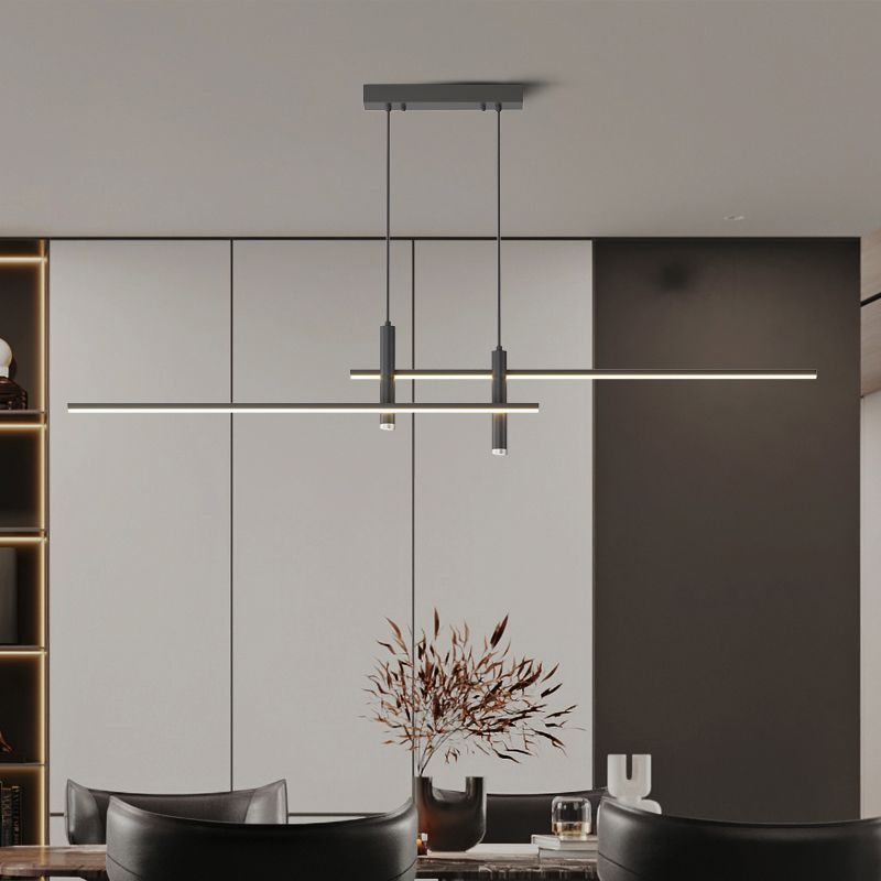 Nexa lineaire hanglamp voor moderne eetkamerverlichting