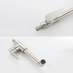 Modern Style Wall Mounted Single Lever Faucet for the Bathroom