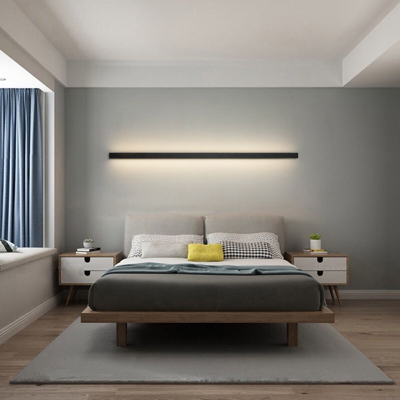 Lampada da parete LED Linéair per case efficienti e interni moderni