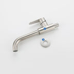 Modern Style Wall Mounted Single Lever Faucet for the Bathroom
