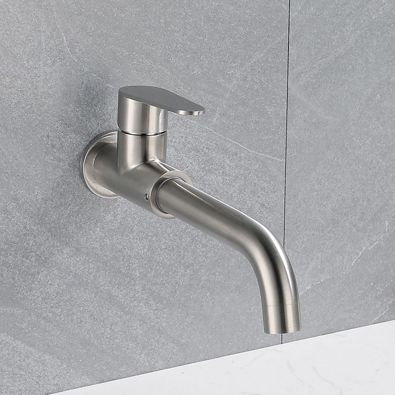 Modern Style Wall Mounted Single Lever Faucet for the Bathroom