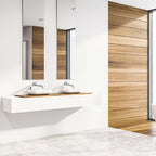 Modern Style Wall Mounted Single Lever Faucet for the Bathroom