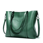 Stylish leather handbag with handcrafted details