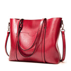 Stylish leather handbag with handcrafted details