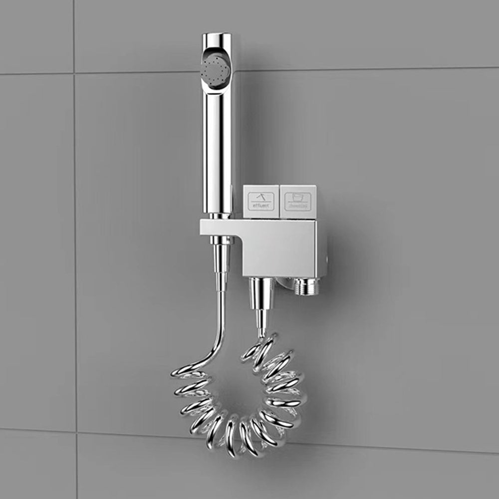 Miraqua kézi WC bidé permetező készlet kettős kimenetű szögcsappal | Petprovac