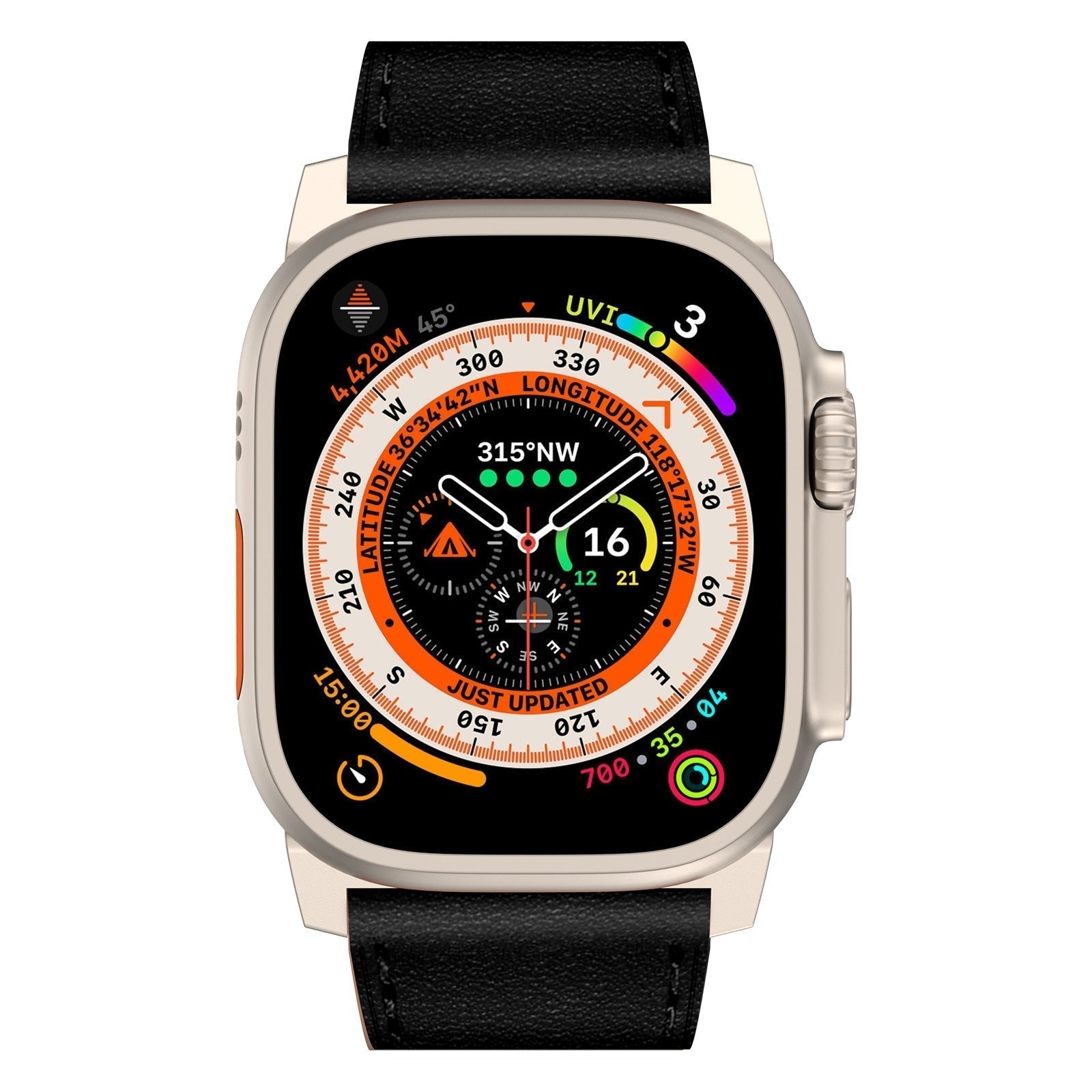 リッジウッド レザー ストラップ Apple Watch用