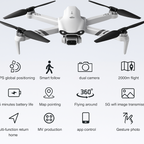 Drone Aeronix 8K avec stabilisation GPS et portée de 1,5 km