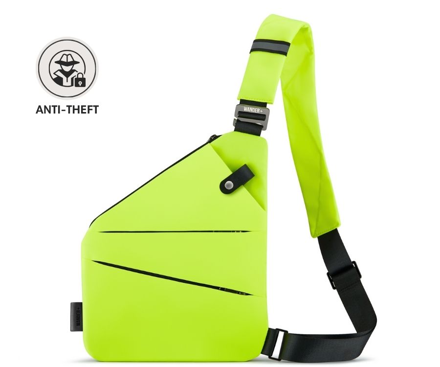 Anti-Theft Travel Bag – Hidden Zippers and Front-Facing Security