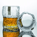 Miyora kézzel készített japán Edo Kiriko whisky pohár | Petprovac