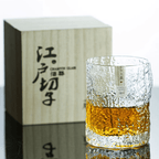 Miyora kézzel készített japán Edo Kiriko whisky pohár | Petprovac