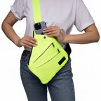 Anti-Theft Travel Bag – Hidden Zippers and Front-Facing Security