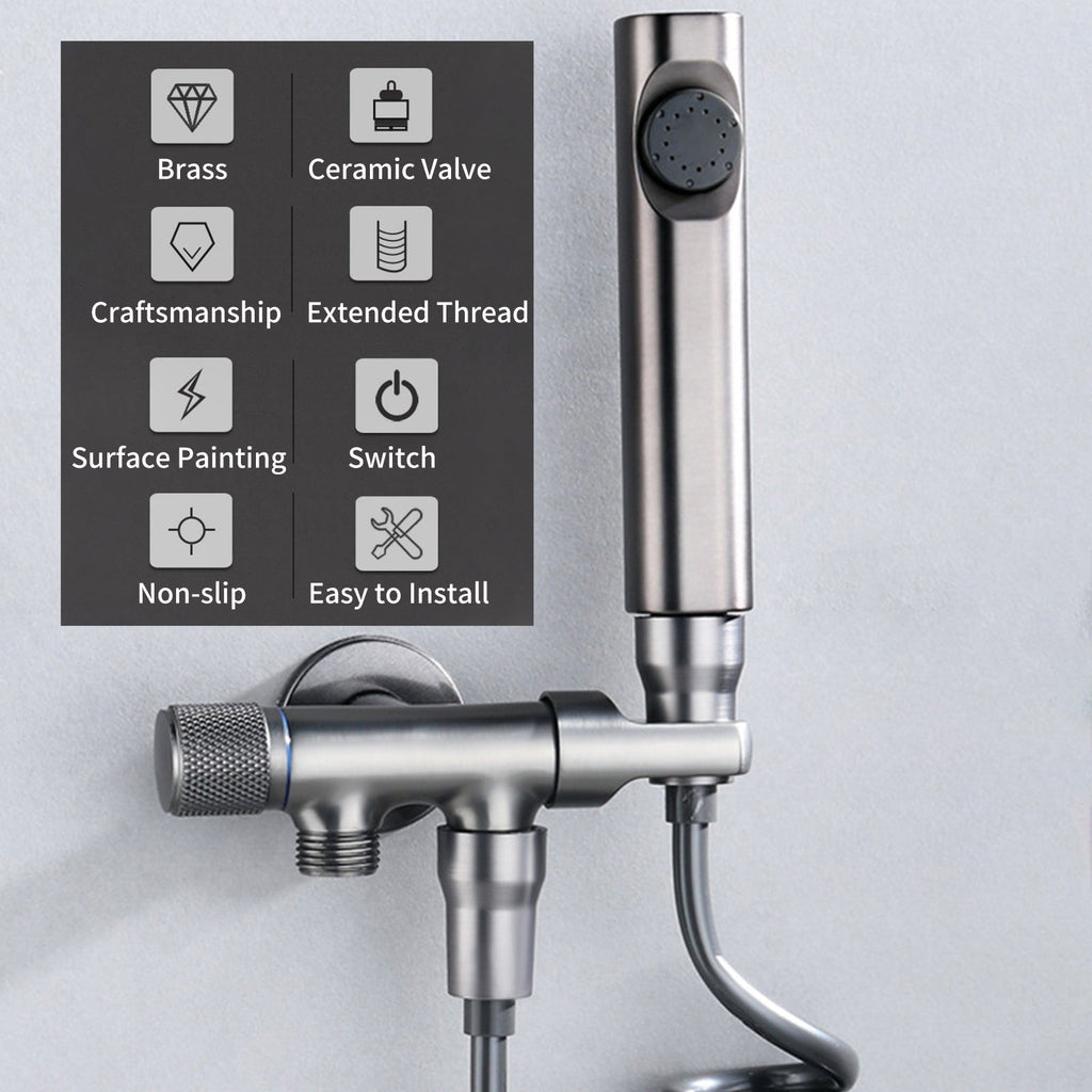 PrecisionFlow kézi bidé permetező állítható fúvókával | Petprovac