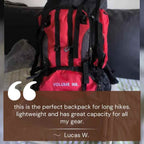 TrekLine Ultralight 90L Wasserdichter Wanderrucksack-Serie