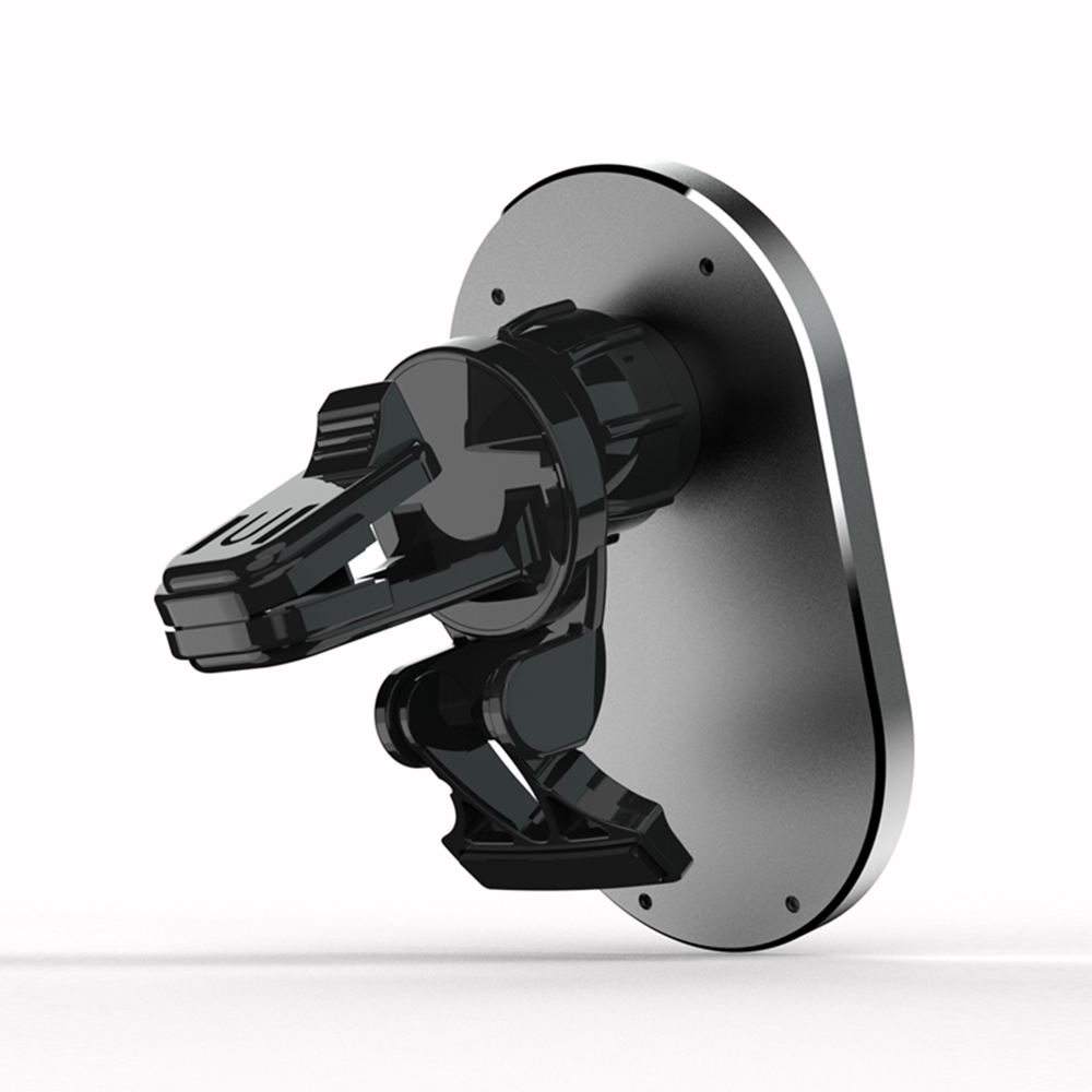 Schlanker transparenter magnetischer Autoladegerät