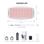 Wireless Red Light Therapy Pad & Belt – 660nm & 850nm Relief for Muscles, Joints & Pets