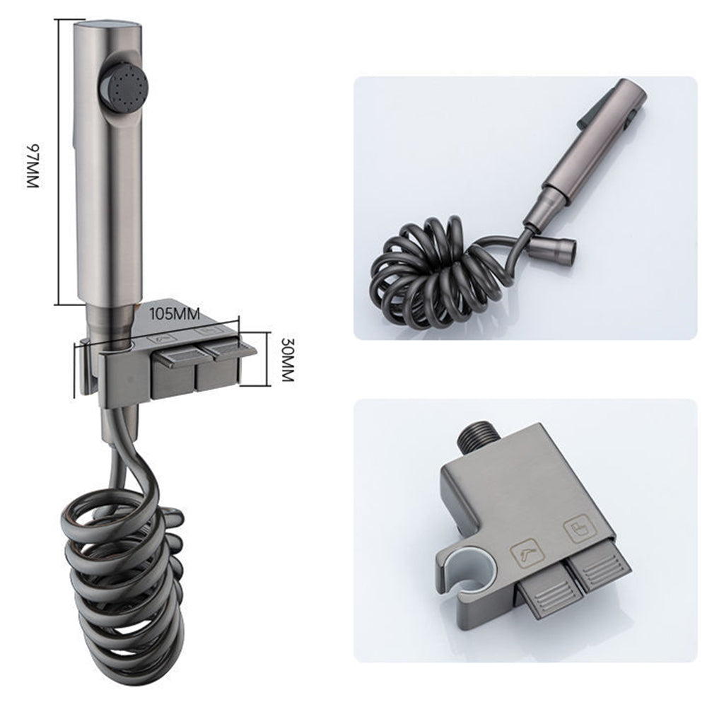 AquaKey | Regulowany przenośny bidet z kontrolami w stylu fortepianu do toalety | Petprovac