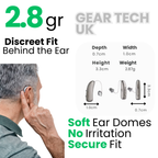 Apparecchio acustico ricaricabile Bluetooth BTE Vero con cancellazione del rumore