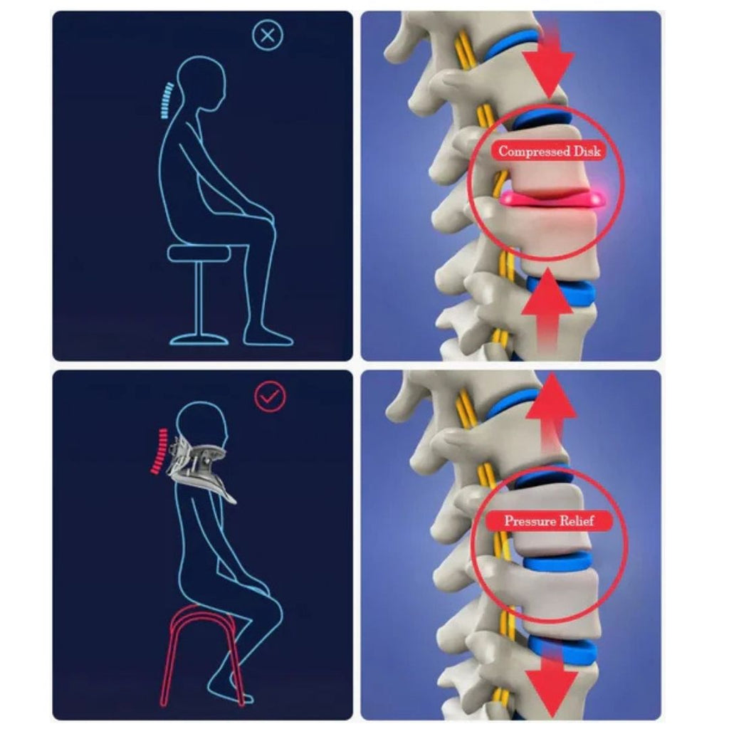 アラインイーズ 調節可能な首牽引装置 痛み緩和用