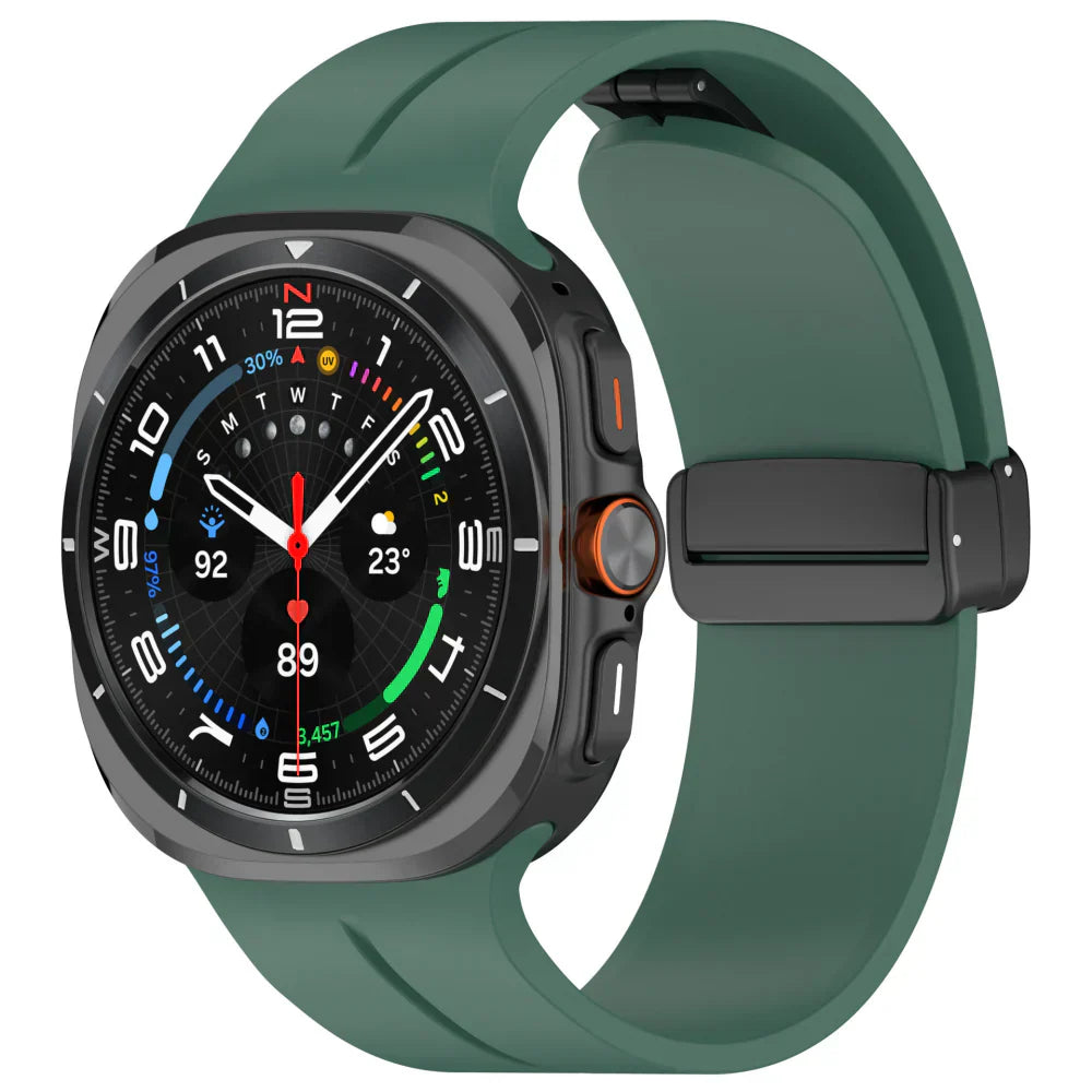 Nuvio シリコン磁気ストラップ for Samsung Galaxy Watch Ultra | Petprovac