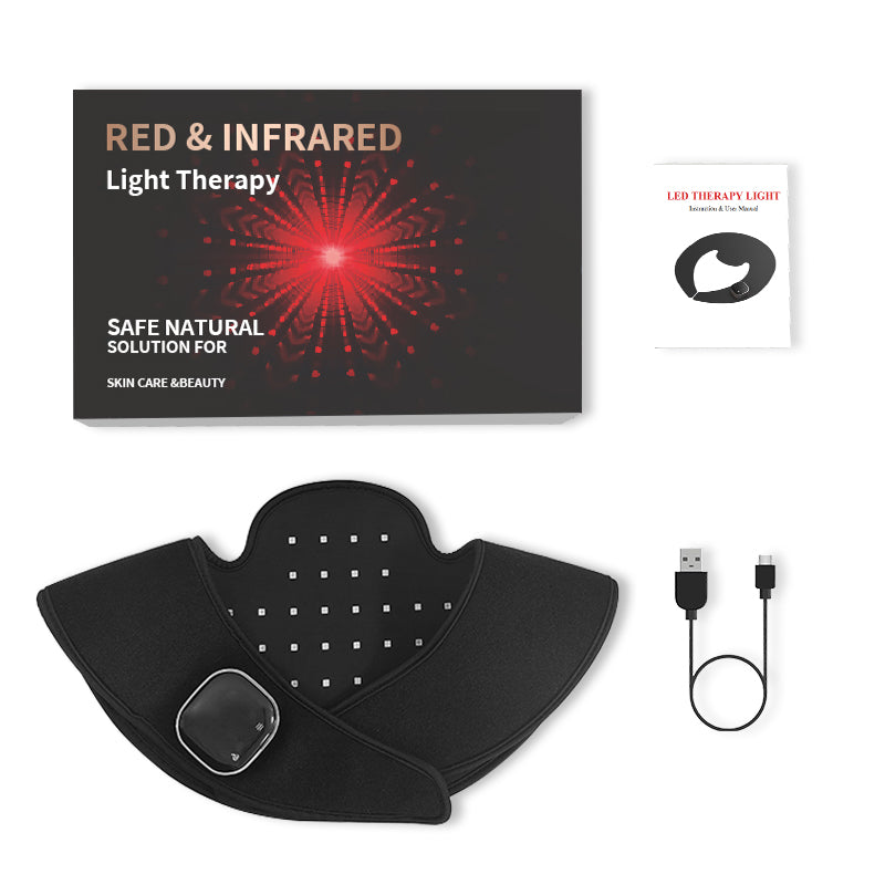 Enveloppement d'épaule – Thérapie par lumière rouge portable pour le soulagement du cou, des épaules et du haut du dos