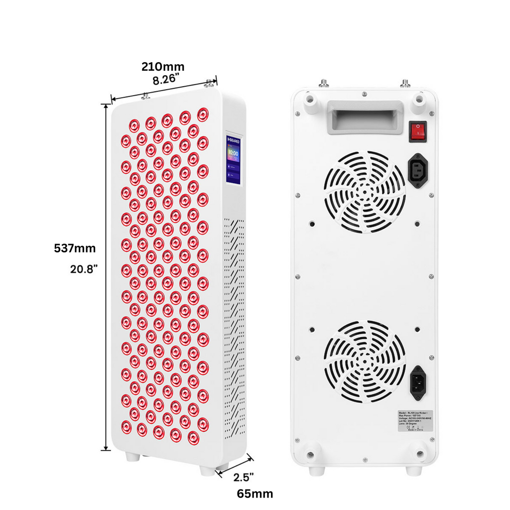 Panneau de lumière rouge domestique avec technologie Multiwave et très faible émission d'EMF