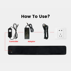 AstraPulse Fod EMS Rødt Lys Bælte til Diabetisk Fodstøtte